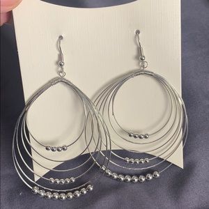❤️Silver hoop earrings
